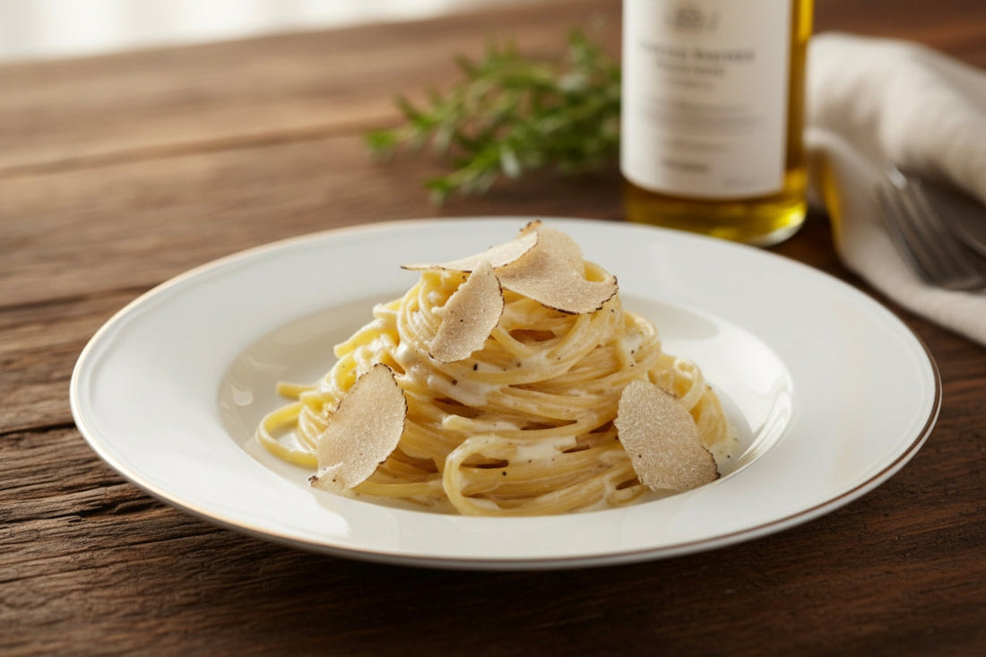 Tagliolini al Tartufo Bianco: Ricetta Gourmet con Olio Aromatizzato