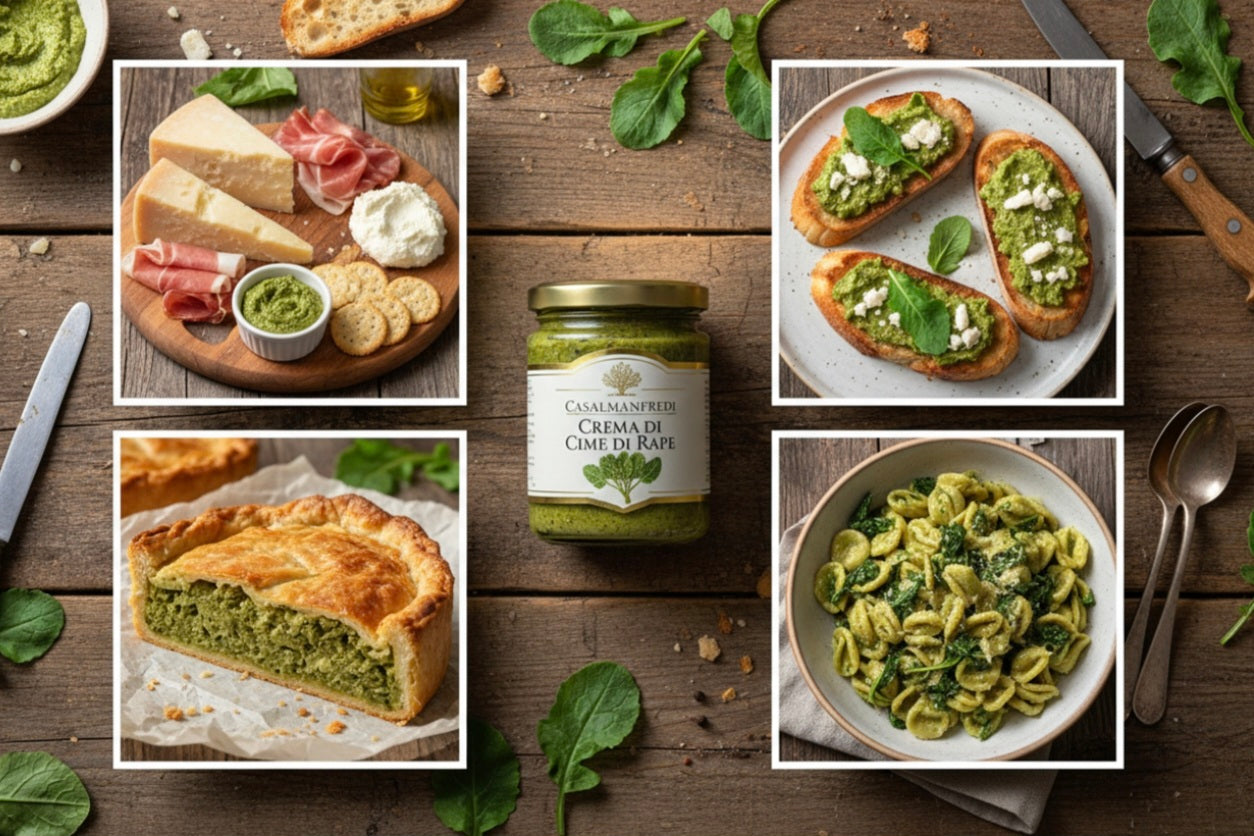 5 Modi Gourmet per Utilizzare la Crema di Cime di Rape Casalmanfredi