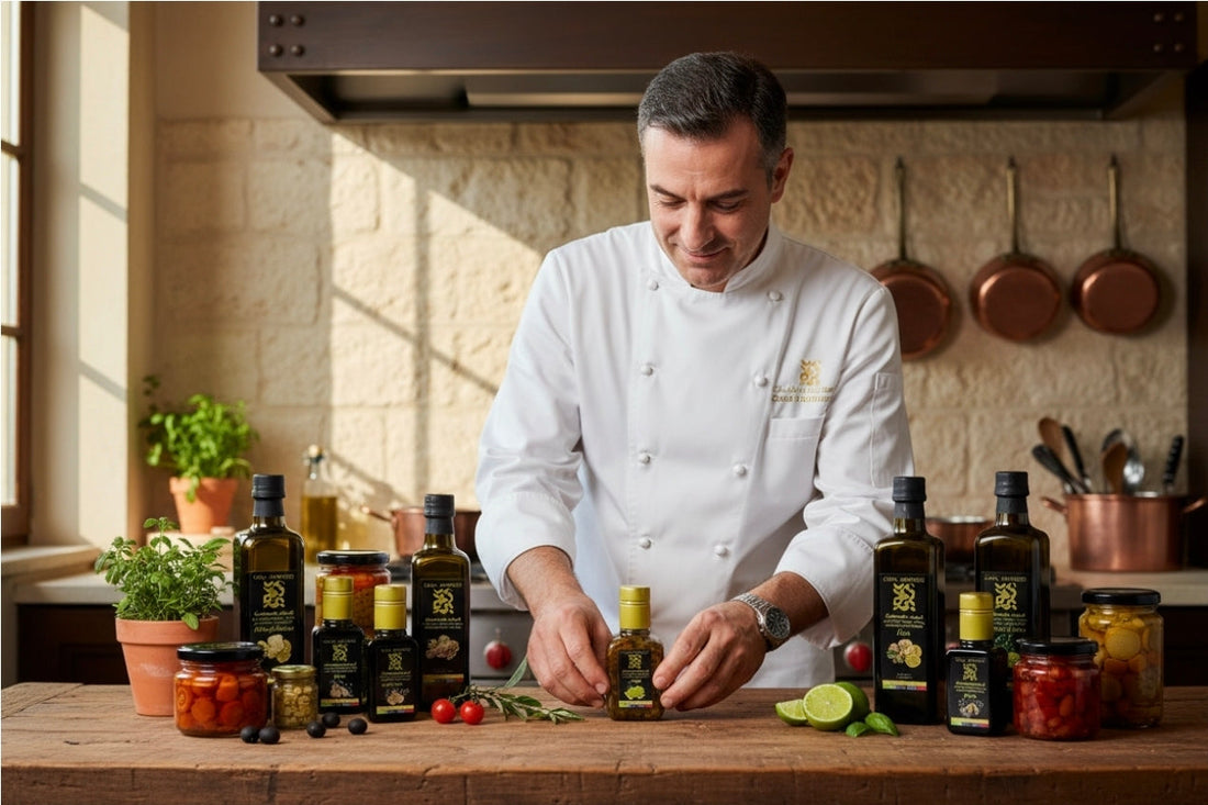 Come uno Chef: Guida Completa all'Uso degli Oli Aromatizzati Casalmanfredi