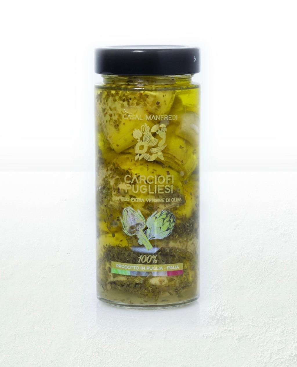 Carciofotti pugliesi in olio extravergine d'oliva