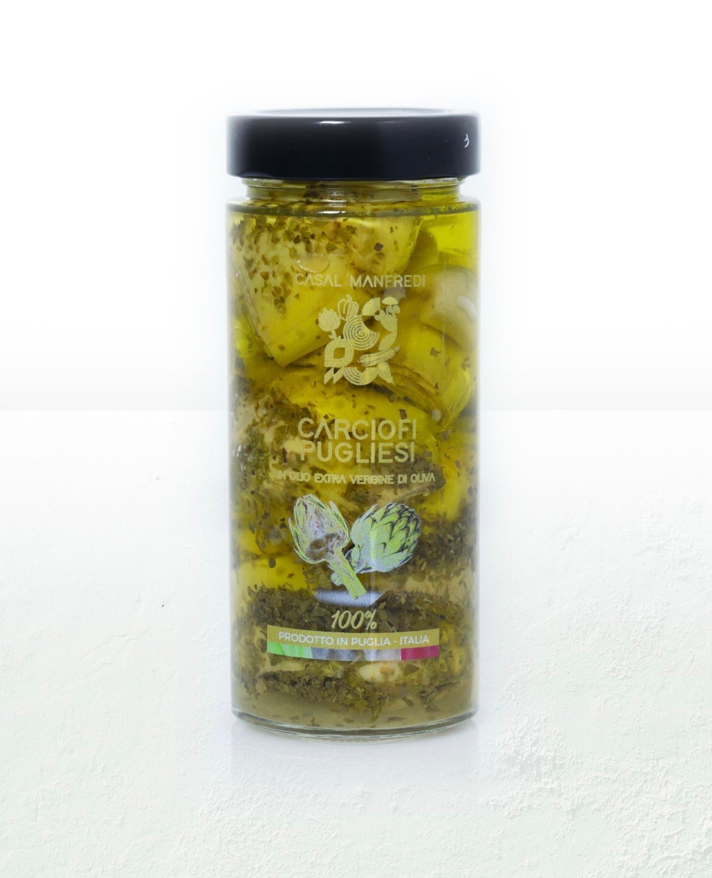 Carciofotti pugliesi in olio extravergine d'oliva